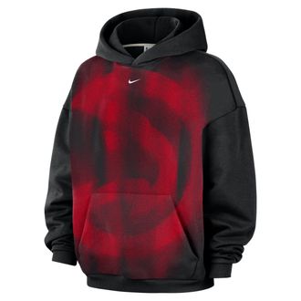 Nike Atlanta Hawks Standard Issue Nike Mens NBA Fleece Basketball Hoodie in Black | IQ2429-010