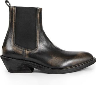 Ann Demeulemeester Caru Leather Chelsea Boots