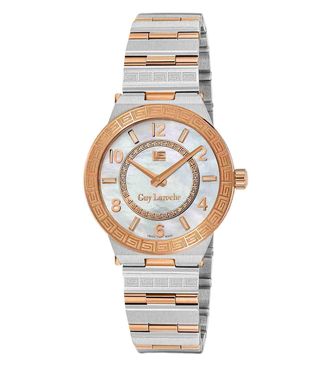 Guy Laroche Sacha Quartz White Mother of Pearl Dial Ladies Watch GLWLG0000426