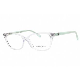 Tiffany & Co. Ladies Transparent Rectangular Eyeglass Frames 0TF2282