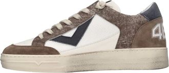 4B12 Kyle Sneakers - Heren - Sneakers - Veelkleurig - 43 EU - Leer - Schoenen