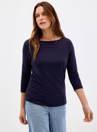 Contemporaine Womens 3/4-sleeve soft T-shirt