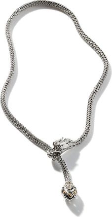 John Hardy Legends Naga Chain Y-Necklace in Silver at Nordstrom