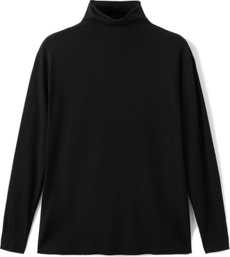 Mango Turtleneck Sweater in Black at Nordstrom, Size X-Small