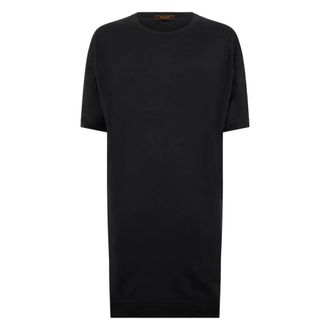 Moorer T-Shirts, female, Black, Size: 2XL Iolanda