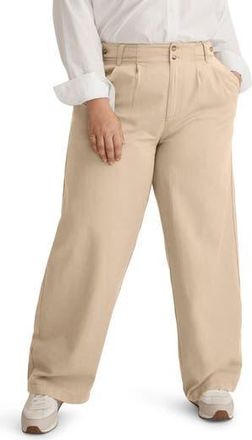 Madewell Harlow Wide Leg Pants in Harvest Moon at Nordstrom Rack, Size 14W