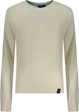 North Sails Trui met ronde hals - Heren - Ronde hals truien - Wit - S - Wol - Truien & Vesten