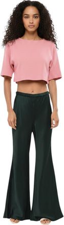 Zimmermann Dark Green Flared Pants