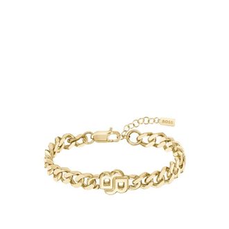 BOSS Gold-tone bracelet with Double B monogram
