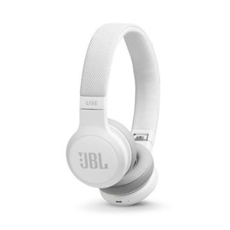 JBL Auriculares Inal&aacute;mbricos Jbl Live 400bt/ Con Micr&oacute;fono/ Bluetooth/ Blancos