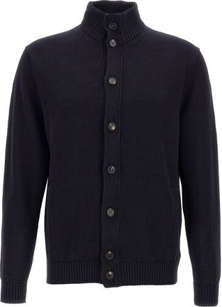 Zanone Blue Chioto Cardigan