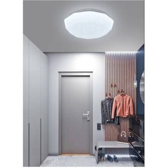 Trade Shop Trade Shop Traesio - Trade Shop - Plafoniera Da Soffitto 18 W Lampadario Lampada Luce Fredda Naturale Calda