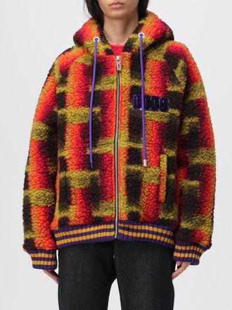 GCDS Giacca in pile con cappuccio Gcds