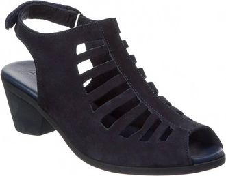 Arche Womens Soexor Block Heel Ankle Strap Sandals In Black