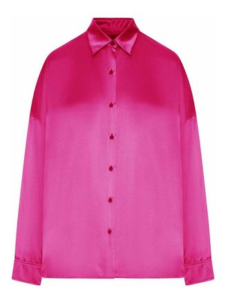 Dries Van Noten Satin-Effect Silk Shirt