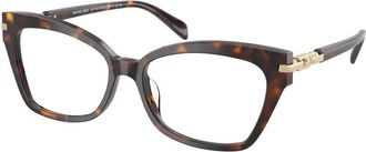 Michael Kors Glasses, female, Brown, Size: 54 MM Stylish Eyeglasses Montego Bay