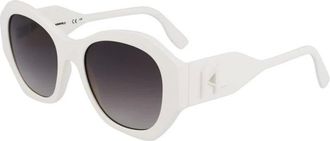 Karl Lagerfeld Sunglasses, female, White, 54 MM, Kl6146S 105 Sunglasses