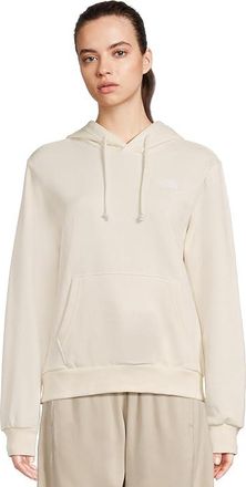 The North Face Evolution Embroidered Hoodie Womens Sweatshirt White Dune : 2XL, Cotton/Polyester