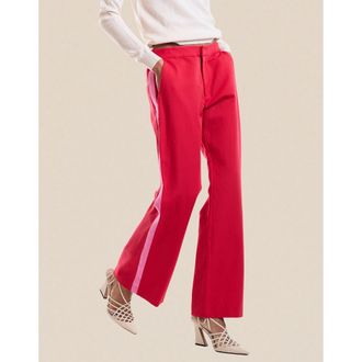 Cynthia Rowley Cotton Cropped Flared Pants