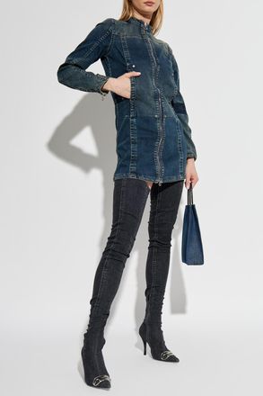 Diesel Dress DE-ROMI-RE, Womens, Navy Blue