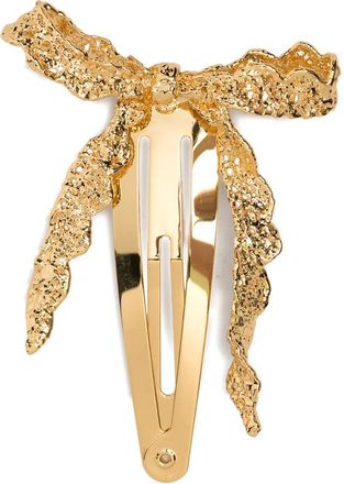 Shushu/Tong X YVMIN Bow-detail Textured Hair Clip