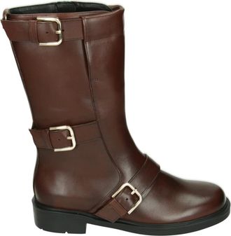 H&ouml;gl Schoenen, Dames, Bruin, 41 EU, Leer, 101923 Western Boot