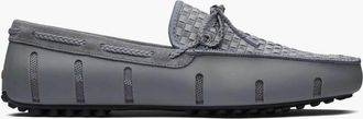 Swims Mens Woven Driver Shoe In Grey