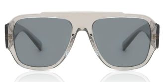 Versace VE4436U 530580 Mens Sunglasses Clear Size 57