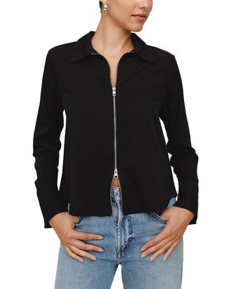 Bella Dahl Long Sleeve Zip Front Shirt