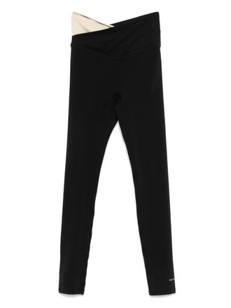 P.E Nation Wander leggings - women - Nylon/Elastane - L - Black