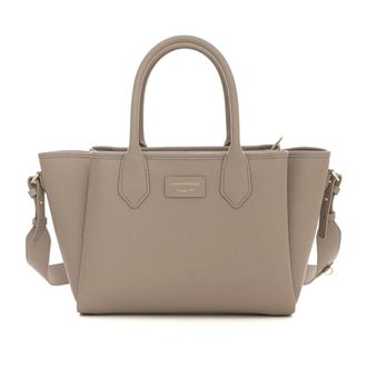 Emporio Armani Three-compartment bag - female - Emporio Armani - Handbags - Beige - ONE SIZE - Bags