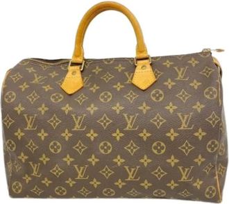 Louis Vuitton Pre-owned Handbags, female, Brown, Size: ONE SIZE Pre-owned Speedy 35 Handbag