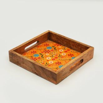 Mela Artisans Sunburst Bloom Inlay Tray at Nordstrom
