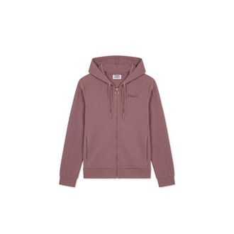 Freddy Felpa Regular Donna con Cappuccio e Zip, Fondo Asimmetrico