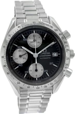 Omega Pre-owned Omega Speedmaster Chronograph Automatic Black Dial Mens Watch 3511.50