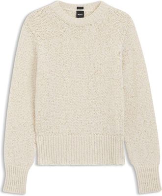 BOSS sweater with structured knit