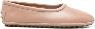 Tod's Leren Ballerinas - Dames - Ballerinas - Roze - 41 EU - Leer - Schoenen