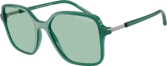 A|X Armani Exchange Womens 53 mm Opal Teal Sunglasses