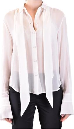 Philosophy di Lorenzo Serafini Stijlvol Shirt - Dames - Overhemden - Wit - 2XS - Overhemden