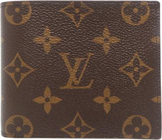 Louis Vuitton Monogram Brown Monogram Monogram Wallet (Bi-Fold) (Pre-Owned)