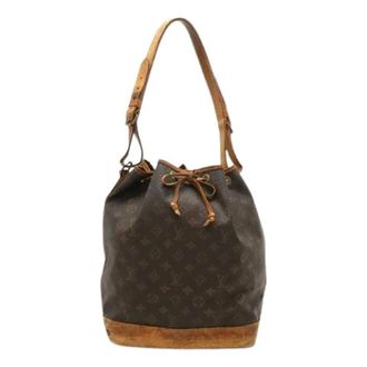 Louis Vuitton Pre-owned Monogram Shoulder Bag - unisex - Louis Vuitton Vintage - Vintage Bucket Bags - Brown - ONE SIZE - Pre-owned