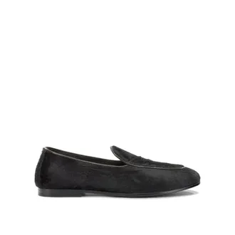 Henderson Mocasines de Pelo de Pony - Shoes - Mujer - Negro - 38 EU