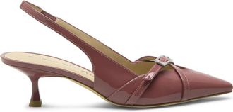Stuart Weitzman Georgie Slingback 50 - Dames - Pumps - Roze - 40 1/2 EU - Schoenen