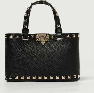 Valentino Garavani Borsa Rockstud Valentino Garavani in pelle a grana