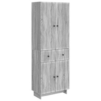 vidaXL Juego De Armarios 2 Uds. Madera De Ingenier&iacute;a Vidaxl