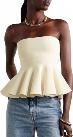 A.L.C. Eliza Top In Powder Yellow