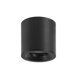 Forlight Forlight - Fab - Foco De Techo De Superf&iacute;cie Tubular De 85mm De Di&aacute;metro Para Bombilla Gu10 En Color Negro
