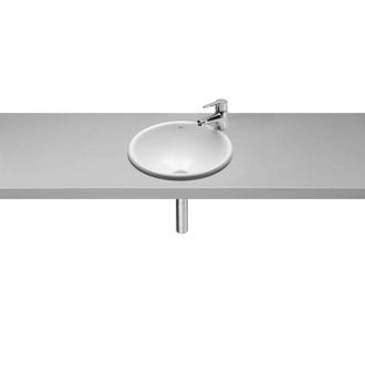 Roca Roca - Lavabo De Porcelana De Encimera Foro Medidas: 360x360 Mm
