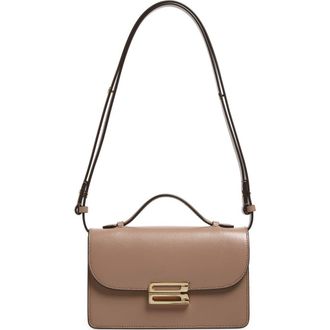 Victoria Beckham Small Dorian Leather Shoulder Bag in Dove Grey at Nordstrom