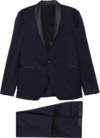 Tagliatore Shawl Collar Single-breasted Suit